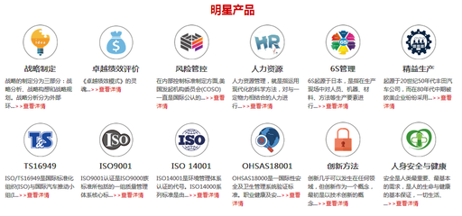 ISO/TS16949汽車(chē)行業(yè)質(zhì)量管理體系認(rèn)證咨詢(xún)服務(wù)